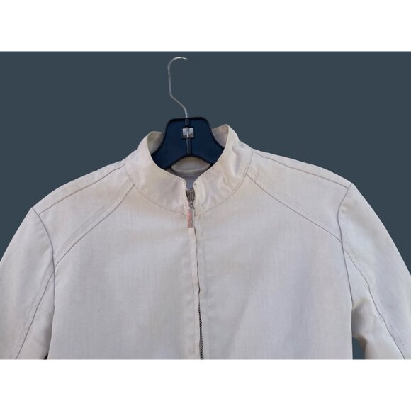 Moncler Women's Size 0 / Small S White fitted Short Jacket - Picture 4 of 16